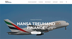 Desktop Screenshot of hansatreuhand.de